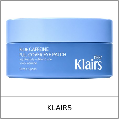 [KLAIRS] ★ Sale 5% ★ (n) Blue Caffeine Full Cover Eye Patch 60 Patches (80g) / 52250(10) / 25,000 won()