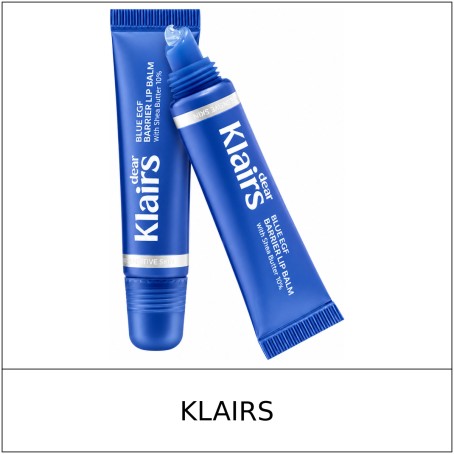[KLAIRS] ★ Sale 5% ★ (n) Blue EGF Barrier Lip Balm Double Set 10ml x 2 / 89150(16) / 22,000 won()