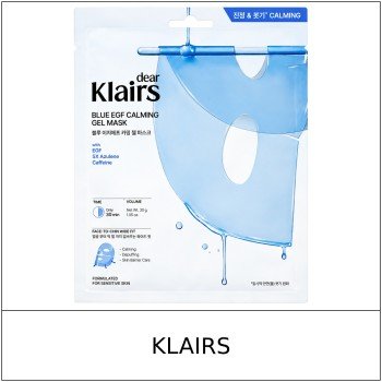 [KLAIRS] ★ Sale 5% ★ (n) Blue EGF Calming Gel Mask 30g 1 Sheet / 3650(40) / 7,000 won()