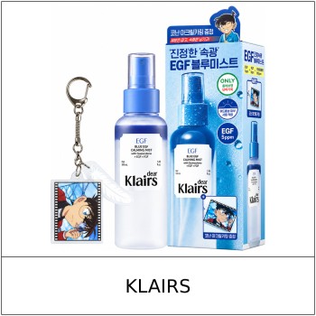 [KLAIRS] ★ Sale 5% ★ (oy) Blue EGF Calming Mist Conan Set 100ml + Acrylic Keyring / 7250(6) / 29,900 won()