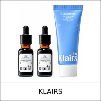 [KLAIRS] ★ Sale 5% ★ (n) Blue Youth Activating Drop 20ml x 2 + Blue Calming Cream 60g / 79750(5) / 88,500 won()