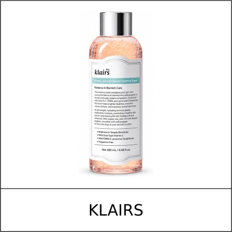 [KLAIRS] ★ Sale 5% ★ (n) Freshly Juiced Vitamin Essence Toner 180ml / 70250(6) / 22,900 won()