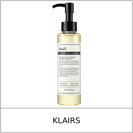[KLAIRS] ★ Sale 5% ★ (oy) Gentle Black Fresh Cleansing Oil 150ml / 17150(8) / 18,900 won()