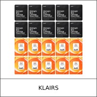 [KLAIRS] ★ Sale 5% ★ (n) Midnight Blue Calming Mask 25ml x 10 + Vita 10 Radiance Mask 25ml x 10 / 4550(2) / 60,000 won()