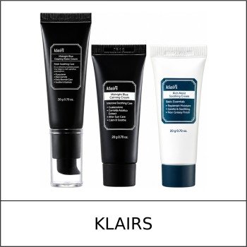 [KLAIRS] ★ Sale 5% ★ (n) Mini Cream Trio: Blue Calming Cream 20g + Clearing Water Cream 20g + Rich Moist Soothing Cream 20g / 20350(7) / 33,500 won()