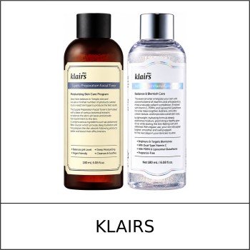 [KLAIRS] ★ Sale 5% ★ (n) Supple Preparation Facial Toner 180ml + Freshly Juiced Vitamin Essence Toner 180ml / 68350(3) / 42,800 won()