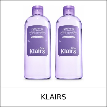 [KLAIRS] ★ Sale 5% ★ (n) Supple Preparation Unscented Cleansing Water 400ml x 2 / 95350(1) / 39,800 won()