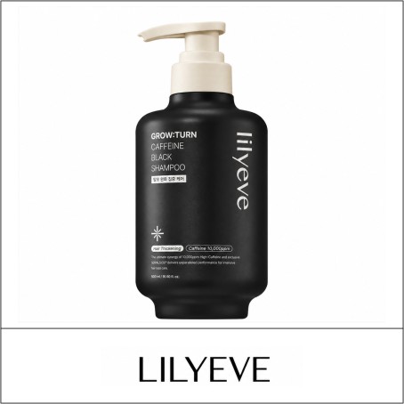 [LILYEVE] ★ Sale 10% ★ (oy) Grow Turn Caffeine Black Shampoo 500ml / 6299(2) / 28,800 won()