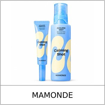[Mamonde] ★ Sale 5% ★ (oy) Calming Shot Azulene Mist 120ml Set (+Ampoule 25ml) / 35150(6) / 17,000 won()
