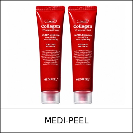 [MEDI-PEEL] ★ Sale 5% ★ (oy) Red Lacto Collagen Wrapping Mask Double Set (70mlx2ea) / 24350(6) / 38,000 won()