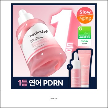 [medicube] ★ Sale 5% ★ (oy) PDRN Pink Peptide Ampoule Set 30ml + 10ml + Moisturizing Cream 10ml / 24,800 won()