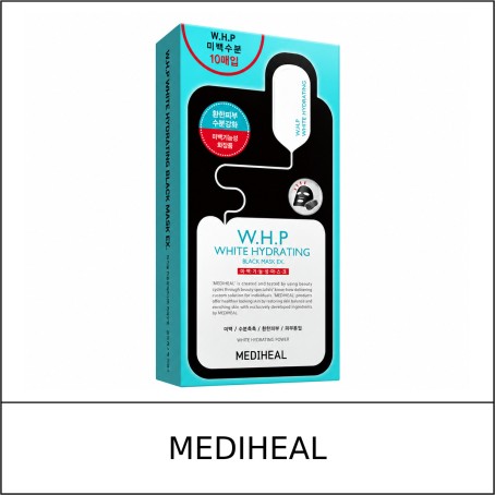 [MEDIHEAL] ★ Sale 5% ★ (oy) W.H.P White Hydrating Black Mask EX (25mlx10ea) 1 Pack / 7250(5) / 30,000 won()
