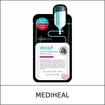[MEDIHEAL] ★ Sale 5% ★ (oy) W.H.P White Hydrating Black Mask EX 25ml / 7250(50) / 3,000 won()