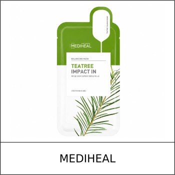 [MEDIHEAL] ★ Sale 5% ★ (oy) Teatree Impact In Balancing Mask 22ml / 7250(50) / 3,000 won()