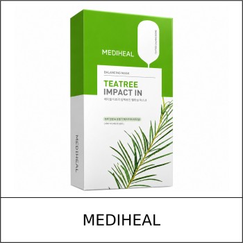 [MEDIHEAL] ★ Sale 5% ★ (oy) Teatree Impact In Balancing Mask (22mlx10ea) 1 Pack / 7250(5) / 30,000 won()