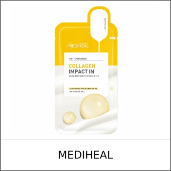 [MEDIHEAL] ★ Sale 5% ★ (oy) Collagen Impact In Tightening Mask 22ml / 7250(50) / 3,000 won()