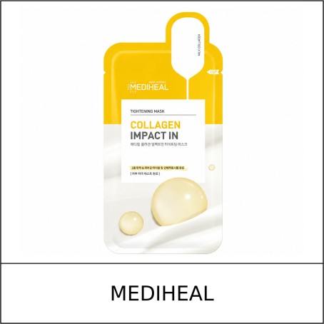 [MEDIHEAL] ★ Sale 5% ★ (oy) Collagen Impact In Tightening Mask 22ml / 7250(50) / 3,000 won()