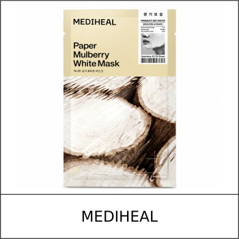 [MEDIHEAL] ★ Sale 5% ★ (oy) Paper Mulberry 4D White Mask 25ml / 7250(50) / 3,000 won()
