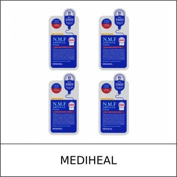 [MEDIHEAL] ★ Sale 5% ★ (oy) The N.M.F Ampoule Mask Original Set (27mlx4ea(2+2)) 1 Pack / 4550(12) / 6,000 won()
