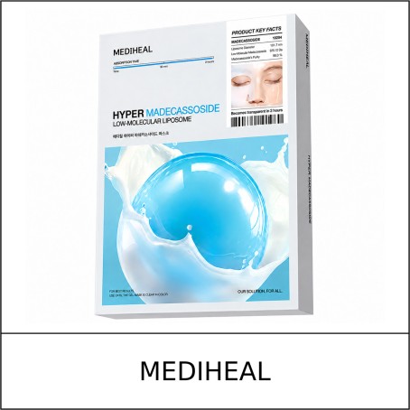 [MEDIHEAL] ★ Sale 5% ★ (oy) Hyper Madecassoside Mask (35gx4ea) 1 Pack / 26150(8) / 18,000 won()
