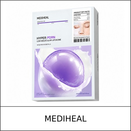 [MEDIHEAL] ★ Sale 5% ★ (oy) Hyper PDRN Mask (35gx4ea) 1 Pack / 26150(8) / 18,000 won()