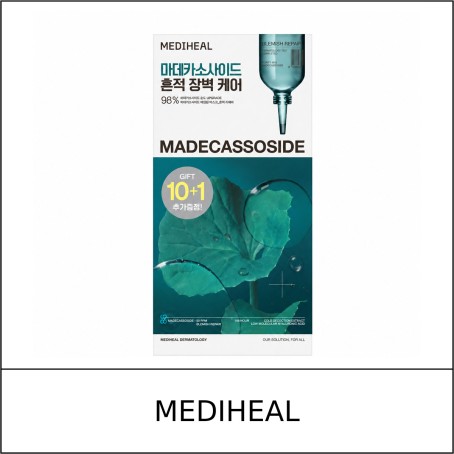 [MEDIHEAL] ★ Sale 5% ★ (oy) Madecassoside Essential Mask (24mlx11ea(10+1)) 1 Pack / 8150(4) / 20,000 won()