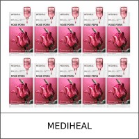 [MEDIHEAL] ★ Sale 5% ★ (oy) Rose PDRN Essential Mask (24mlx10ea) / 8150(5) / 20,000 won()