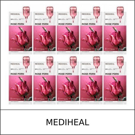 [MEDIHEAL] ★ Sale 5% ★ (oy) Rose PDRN Essential Mask (24mlx10ea) / 8150(5) / 20,000 won()