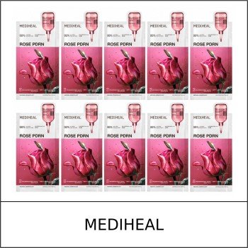 [MEDIHEAL] ★ Sale 5% ★ (oy) Rose PDRN Essential Mask (24mlx10ea) / 8150(5) / 20,000 won()