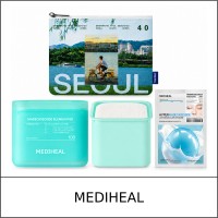 [MEDIHEAL] ★ Sale 5% ★ (oy) Madecassoside Blemish Pad Double Set (100ea+100ea Refill) Seoul Edition + Pouch + Hyper Madecassoside Mask 35g / 6350(2) / 39,900 won()