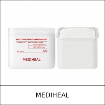 [MEDIHEAL] ★ Sale 5% ★ (oy) Phyto-Enzyme Clear Peeling Pad Double Set (100ea+100ea Refill) / 6350(2) / 39,900 won()