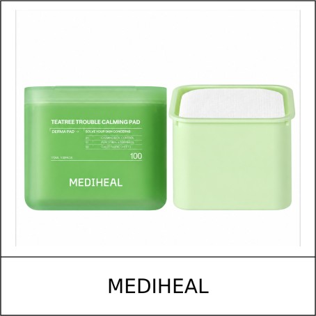 [MEDIHEAL] ★ Sale 5% ★ (oy) Teatree Trouble Calming Pad Double Set (100ea+100ea Refill) / 6350(2) / 39,900 won()