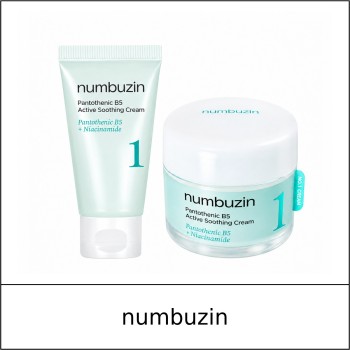 [NUMBUZIN] ★ Sale 10% ★ (oy) No.1 Pantothenic B5 Active Soothing Cream Double Set (80mlx2ea) / 6399(4) / 40,000 won()