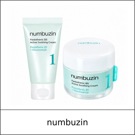 [NUMBUZIN] ★ Sale 10% ★ (oy) No.1 Pantothenic B5 Active Soothing Cream Double Set (80mlx2ea) / 6399(4) / 40,000 won()