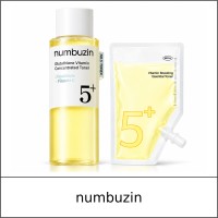 [NUMBUZIN] ★ Sale 10% ★ (oy) No.5 Glutathione Vitamin Concentrated Toner Refill Set (200ml+200ml) / 42399(3) / 36,000 won()