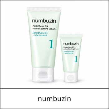 [NUMBUZIN] ★ Sale 10% ★ (oy) No.1 Pantothenic B5 Active Soothing Cream Set (130ml+15ml) / 42399(4) / 36,000 won()