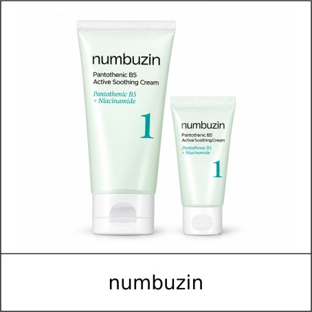 [NUMBUZIN] ★ Sale 10% ★ (oy) No.1 Pantothenic B5 Active Soothing Cream Set (130ml+15ml) / 42399(4) / 36,000 won()