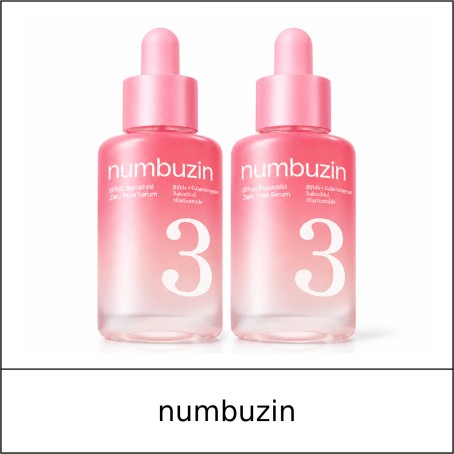 [NUMBUZIN] ★ Sale 10% ★ (oy) No.3 Bifida Bakuchiol Zero Pore Serum Double Set (30mlx2ea) / 87399(5) / 42,000 won()