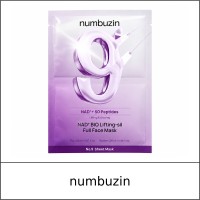 [NUMBUZIN] ★ Sale 10% ★ (oy) No.9 NAD+ BIO Lifting-sil Full Face Mask (20ml+28ml) / No Box(Case) / 5499(24) / 5,000 won()