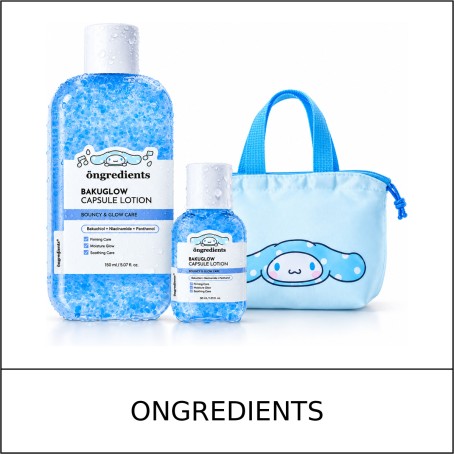 [ONGREDIENTS] ★ Sale 5% ★ (oy) BakuGlow Capsule Lotion Cinnamoroll Set 150ml + 30ml + Shopping Bag / 60350(4) / 34,000 won()