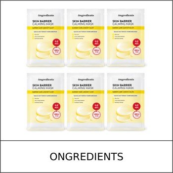 [ONGREDIENTS] ★ Sale 5% ★ (oy) Skin Barrier Calming Mask 27ml x 6 Sheets (5+1) / 8150(7) / 20,000 won()