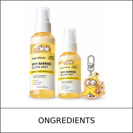 [ONGREDIENTS] ★ Sale 5% ★ (oy) Skin Barrier Glow Mist Minions Set 100ml + 50ml + Keyring / 52250(4) / 25,000 won()