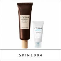 [SKIN1004] ★ Sale 10% ★ (oy) Madagascar Centella Probio-Cica Glow Sun Ampoule Set (50ml+Water-Fit Sun Serum 15ml) / 98199(11) / 21,000 won()
