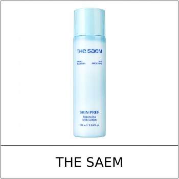 [The Saem] ★ Sale 5% ★ (oy) Skin Prep Balancing Milk Lotion 155ml / 53150(7) / 14,900 won()