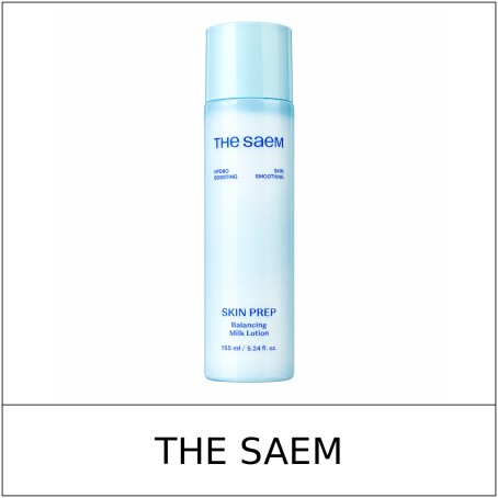 [The Saem] ★ Sale 5% ★ (oy) Skin Prep Balancing Milk Lotion 155ml / 53150(7) / 14,900 won()
