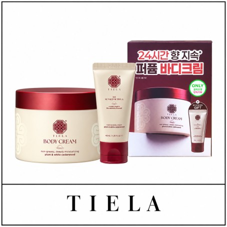 [TIELA] ★ Sale 10% ★ (oy) Perfume Nourishing Body Cream Sunset Set (200ml+40ml) 1 Pack / 88299(4) / 32,000 won()