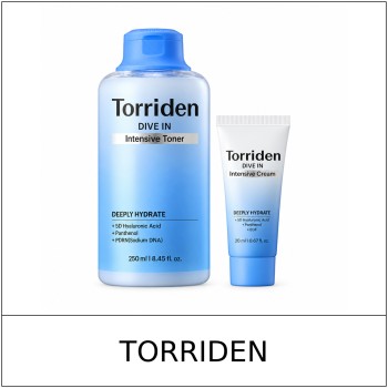 [Torriden] ★ Sale 5% ★ (oy) Dive-In Low Molecule Hyaluronic Acid Intensive Toner 250ml Set (+Cream 20ml) / 89150(4) / 22,000 won()