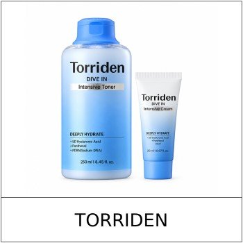 [Torriden] ★ Sale 5% ★ (oy) Dive-In Low Molecule Hyaluronic Acid Intensive Toner 250ml Set (+Cream 20ml) / 89150(4) / 22,000 won()