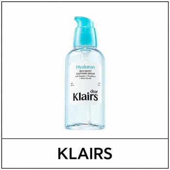 [Klairs] ★ Sale 10% ★ (hp) Rich Moist Soothing Serum 80ml / Box 50 / (bo) 701 / 58150(10) / 20,900 won(10)