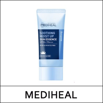 [MEDIHEAL] (a) Soothing Moist Sun Essence SPF50+/PA++++ / EXP 2026.08 / 99(16) / 2,000 won(R)